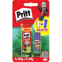 Pritt Glue Stick 2+1 43g - Tierisch Wild (Back to School 2025)