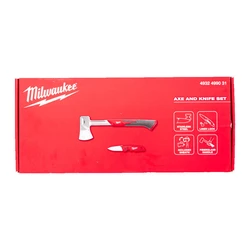 Milwaukee Axe 40 cm + Fastback Folding Knife Set (MPN 4932499031)