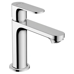 Hansgrohe Rebris S Μίκτης Νιπτήρα 110 mm με σετ ράβδου έλξης και σετ αποχέτευσης (Zugstangen-Ablaufgarnitur)