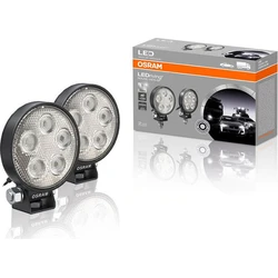 Osram Round VX70-SP Στρογγυλοί Προβολείς Αυτοκινήτου LED Universal 12V 20W 53cm 2τμχ LEDWL102-SP
