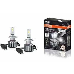 Osram Λάμπες Αυτοκινήτου Ledriving HL Bright H18/H7 LED 6000K Ψυχρό Λευκό 12V 19W 2τμχ (64210DWBRT-2HFB)