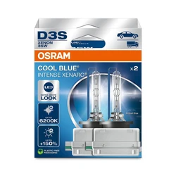 Osram Λάμπες Αυτοκινήτου Cool D3S Xenon 6200K Ψυχρό Λευκό 42V 35W 2τμχ 66340CBN-2HB