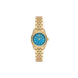 Michael Kors Lexington Γυναικείο Ρολόι 26mm Χρονογράφος Μπαταρίας με Χρυσό Μεταλλικό Μπρασελέ MK4813