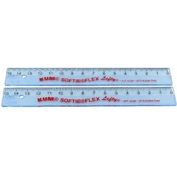 WEDO Lineal Lefty L1 Softie Flex - Χάρακας 15 cm για αριστερόχειρες