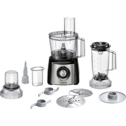 Bosch Επεξεργαστής Τροφίμων MultiTalent 3 black stainless steel MCM3501M