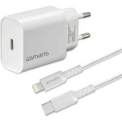 4Smarts Fast Charge Set 20W with 1.5m Lightning Cable for iPhone