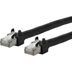 METZ CONNECT Patch καλώδιο Flex500 U/UTP εξωτερικού χώρου 10 m μαύρο