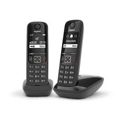 Gigaset Essential 300 Ασύρματο Τηλέφωνο Duo Μαύρο