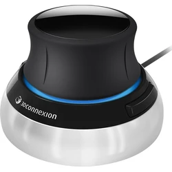 3Dconnexion SpaceMouse Compact Ενσύρματο Ποντίκι Μαύρο (Συμπεριλαμβάνεται Θήκη)