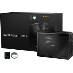 be quiet! Dark Power Pro 14 IO 1600W Μαύρο Τροφοδοτικό Υπολογιστή Full Modular 80 PLUS Titanium