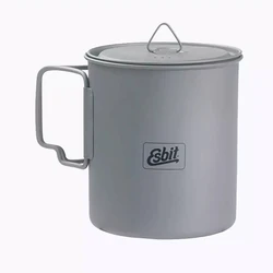 Esbit Handled Tumbler Θερμός 750ml Γκρι με Καλαμάκι και Λαβή 4490