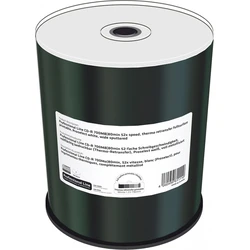 MediaRange CD-R 700MB 100τεμ. λευκά printable, πλήρως μεταλλοποιημένη επιφάνεια