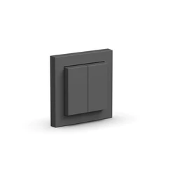 Senic Friends of Hue Switch ανθρακί — ασύρματος διακόπτης χωρίς μπαταρία, συμβατός με HomeKit