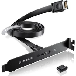 GRAUGEAR Επεκτατικό Καλώδιο USB-C με Πλακέτα PCI για Κουτί Υπολογιστή (G-ETC-20G-B)