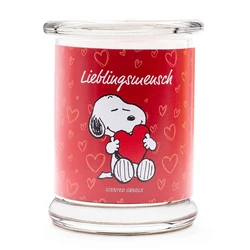 Peanuts Snoopy and Woodstock Αρωματικό Κερί Lieblingsmensch σε Βάζο 250gr A1831