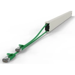 Patchbox Patchbox Kupferkassette Cat.6a U/FTP (STP) καλώδιο Ethernet 2,5 m πράσινο