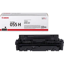 Canon 055H Γνήσιο Toner Laser Εκτυπωτή Μαύρο High Capacity 7600 Σελίδων