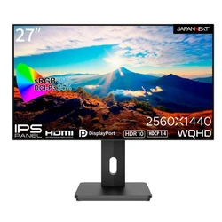 Japannext 27" IPS WQHD (2560x1440) HDR Monitor - JN-27IPS4FLWQHDR-HSP