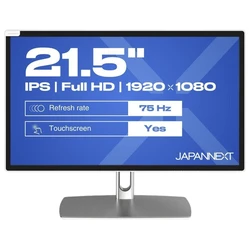 Οθόνη JAPANNEXT JN-IPS2152FHDR-C65W-FLD-T 21,5" FHD IPS Αφής (Touchscreen) - HDMI/DisplayPort/USB-C, 75Hz, HDR, FreeSync