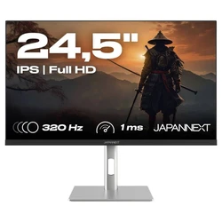 Japannext JN-IPS245G320F-HSP 24.5" FHD Gaming Monitor — IPS, 320Hz, HDR, DisplayPort & HDMI