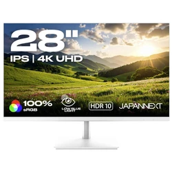 JAPANNEXT 4K UHD Οθόνη 28" (71,12 cm) - JN-IPS280UHD60F-P-W