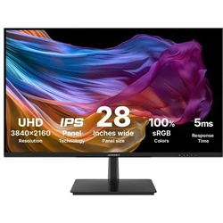 Japannext 28" 4K UHD Οθόνη JN-I280UHD60F-P