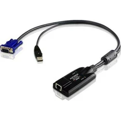 ATEN KA7175 USB-VGA to Cat5e/6 KVM Adapter Cable (CPU Module) with Virtual Media Support, 0.5 m