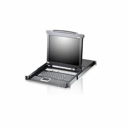 Aten 8-Port PS/2-USB VGA Single Rail LCD KVM Switch CL5708M