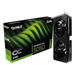 Pal GeForce RTX 5050 8GB GDDR6 Dual OC Κάρτα Γραφικών NE65050S19P1-GB2070D