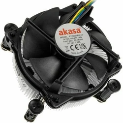 Akasa AK-CC6606BP01 Ψύκτρα CPU Low Profile για Socket LGA1700 / 1851, 63,2 mm ύψος