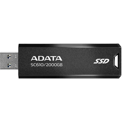 ADATA SC610 USB 3.2 Εξωτερικός SSD 2TB Μαύρο
