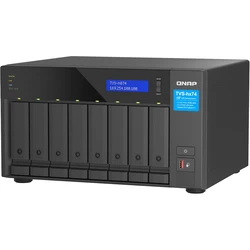 QNAP TVS-h874 NAS Tower 8 θέσεων Intel Core i5-12400 32GB SO-DIMM