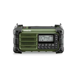 Sangean MMR-99 AM/FM Φορητό Ραδιόφωνο Έκτακτης Ανάγκης - Πράσινο