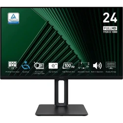 MSI PRO MP245PG Office Monitor - 24" IPS, 100Hz, Ρυθμιζόμενο Ύψος 120mm, VESA 100x100