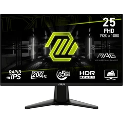 MSI MAG 255F E20 24.5" Gaming Monitor - 1920x1080 FHD 200Hz Rapid IPS