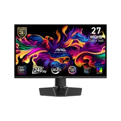 MSI MAG 271QP QD-OLED X24 Gaming Monitor - Οθόνη 27" QD-OLED 240Hz