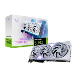 MSI GeForce RTX 5080 16GB GDDR7 Gaming Trio OC White Κάρτα Γραφικών V531-045R