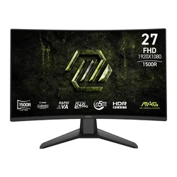 MSI MAG 274CF X24 27" Curved Gaming Monitor - 1920 x 1080, 240Hz, Rapid VA