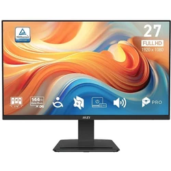 MSI PRO MP273DE 27" (1920x1080) FHD IPS 144Hz Οθόνη HDMI DisplayPort VGA Ηχεία Μαύρο