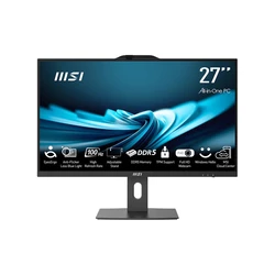 MSI All-in-One PRO AP272P 14M-867XEU - i5-14400 / 27" / 16GB / 512GB / Χωρίς ΛΣ / Μαύρο