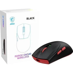 MSI Forge GM340 W Black Ασύρματο Gaming Ποντίκι
