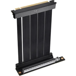 Thermaltake PCI-E 4.0 Dual 90 Degree Riser Cable 130mm - Black (AC-071-CO1OTN-C1)