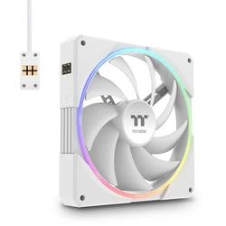 Thermaltake TS140 EX RGB 140mm Λευκοί Ανεμιστήρες (3-Pack)