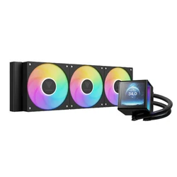 Gamdias Chione P5-360 Υδρόψυξη AIO CPU 360mm με 3 ανεμιστήρες 120mm ARGB Μαύρο