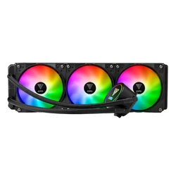 Gamdias AURA GL360 Υδρόψυξη AIO CPU 360mm με 3 ανεμιστήρες 120mm και RGB φωτισμό