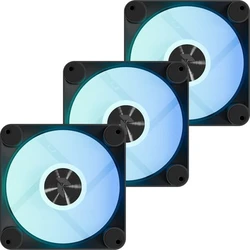 APNX FP1-R 120 Reverse Blade PWM ανεμιστήρας κουτιού με ARGB - Πακέτο 3 τεμαχίων