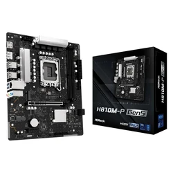 Μητρική ASRock H810M-P Gen5 (Micro ATX, Socket 1851, DDR5, HDMI, DisplayPort)