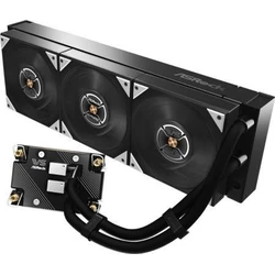 ASRock WS XE 360D AIO 360mm CPU Liquid Cooler with 3x120mm Fans, Black