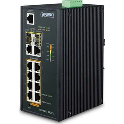 Planet Managed L2 PoE Plus Switch με 8 Θύρες Gigabit Ethernet και 2 SFP Θύρες