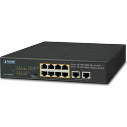 Planet GSD 1008HP Unmanaged L2 PoE Plus Switch 8 Θυρών Gigabit Ethernet και 20 SFP Θύρες
